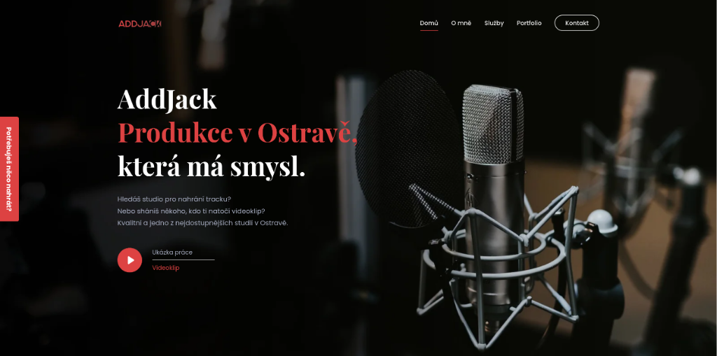 AddJack – Nahrávací a produkční studio Ostrava